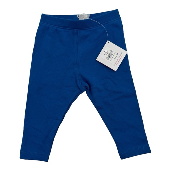 6/12 NWT Hanna Andersson Organic Royal Blue Pull On Pant - Picture 2 of 3